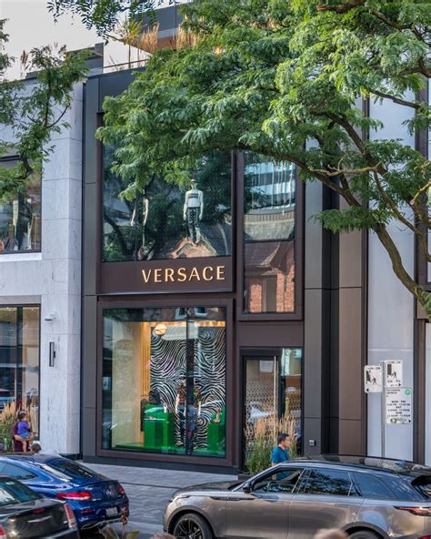 versace bloor street|The best places to shop in Bloor.